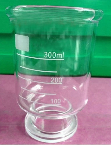 砂芯過濾活動裝置濾杯 溶劑過濾器玻璃過濾杯  溶劑過濾裝置濾杯 300ml