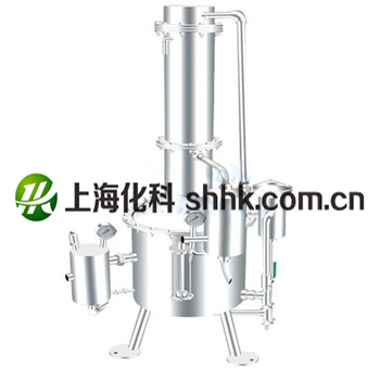 不銹鋼塔式蒸餾水器 50L/h||SHZ32-50|申安